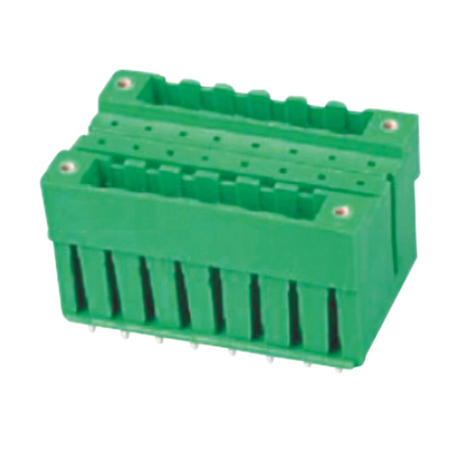 Pluggable terminal block Straight Header Pin spacing 5.00/5.08 mm 2*8-pole Male connector