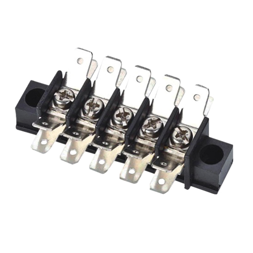 Barrier terminal blocks Screw type 4.0mm² Pin spacing 10.00 mm 5-pole PCB connector