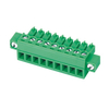 Pluggable terminal block Plug in 0.5-1.5mm² Pin spacing 3.5/3.81 mm 4-pole Female connector