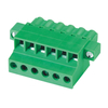 Pluggable terminal block Plug in 2.5mm² Pin spacing 5.08 mm 6-pole Female connector