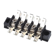 Barrier terminal blocks Screw type 4.0mm² Pin spacing 11.00 mm 5-pole PCB connector 