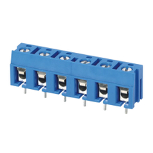 Euro terminal blocks Spring type 2.5mm² Pin spacing 7.50mm 6-pole; PCB connector