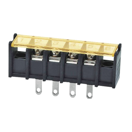 Barrier terminal blocks Screw type 2.5mm² Pin spacing 8.25 mm 4-pole PCB connector 