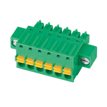 Pluggable terminal block Plug in 0.5-1.5mm² Pin spacing 3.50/3.81 mm 6-pole Female connector