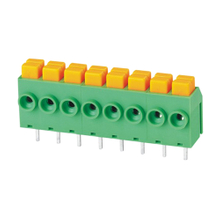 Screwless terminal blocks Push-button 1.0 mm² Pin spacing 5.00 mm 8-pole PCB Connector